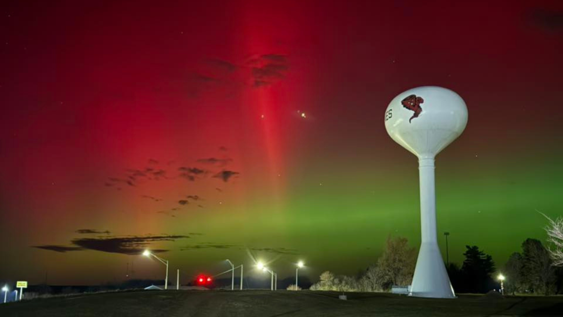 Northern Lights Over Harlan: The Most Vivid Display Yet