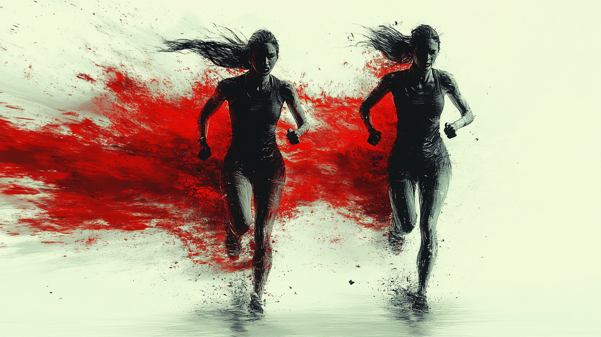 Harlan's Rau and Heslink Shine at State Cross Country Meet