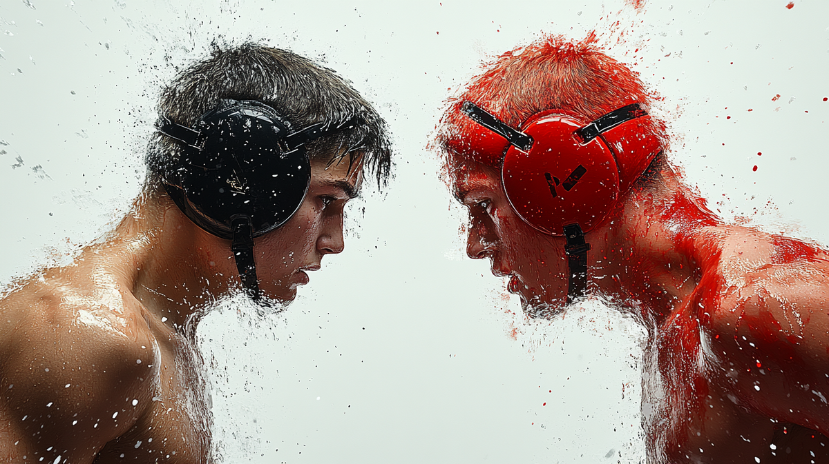 Harlan Wrestling Team Excels with Strong Quad Performance