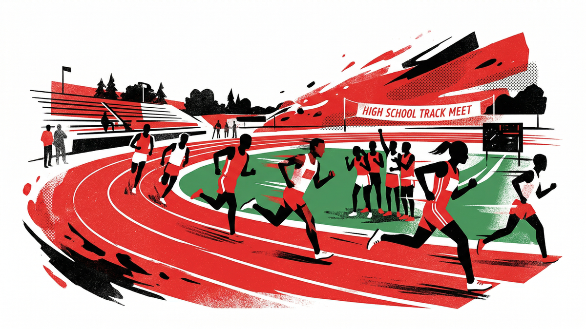 Harlan Track Teams Finish Fourth at Carroll Early Bird