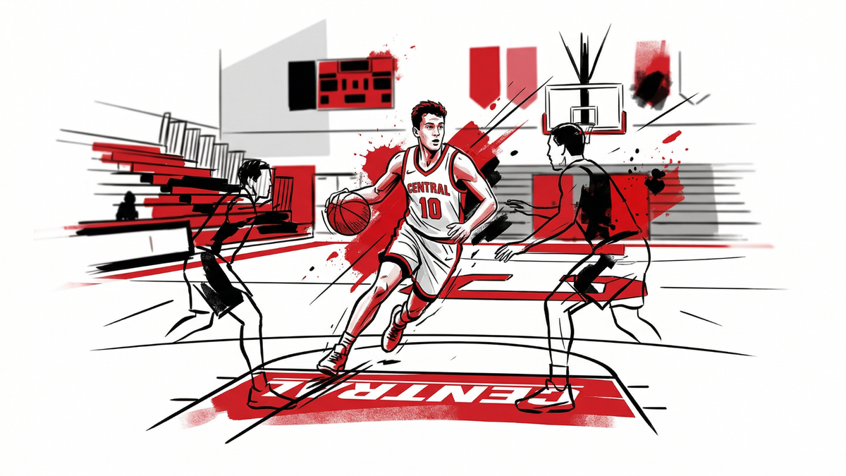 Harlan’s Brad Curren Eyes Strong Senior Finish at Central