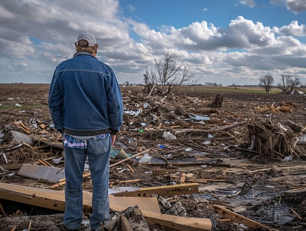 Frustration Mounts as Tornado Recovery Slows for Iowa Farmers