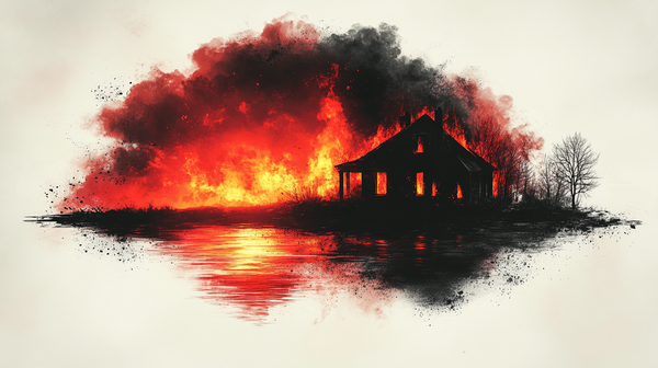 Tragic Harlan House Fire Claims Lives of Mother and Son